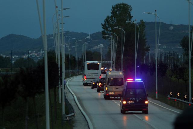 Kamenovan autobus Srbije, nema povređenih