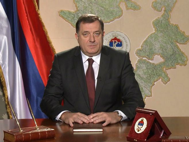 Dodik: U 2016. naše dane, nade i želje da posvetimo Srpskoj (VIDEO)