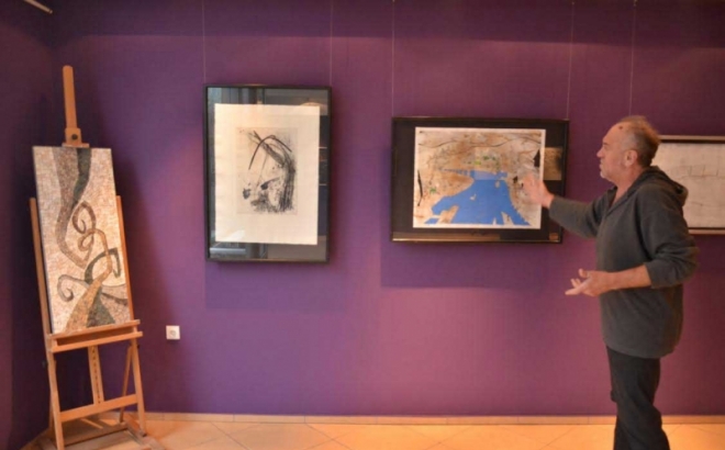 Galerije 96 u Prijedoru: Slike, grafike, crteži i mozaici pred posjetiocima