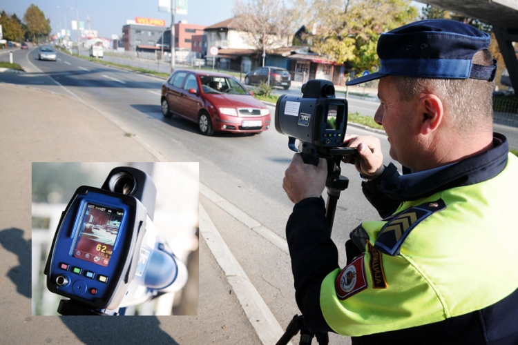 Vozači oprez "dual radar" lovi brze vozače u Prijedoru
