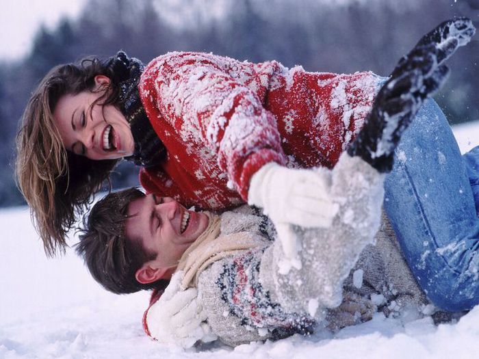 Zimske slike ljubavne