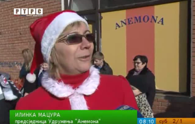 Podjela novogodišnjih paketića u Udruženju “Anemona” (VIDEO)
