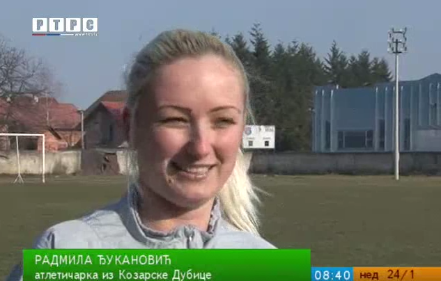 Radmila Đukanović atletičarka iz Kozarske Dubice (VIDEO)