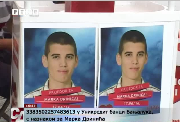 Humanitarna akcija za pomoć Marku Driniću (VIDEO)