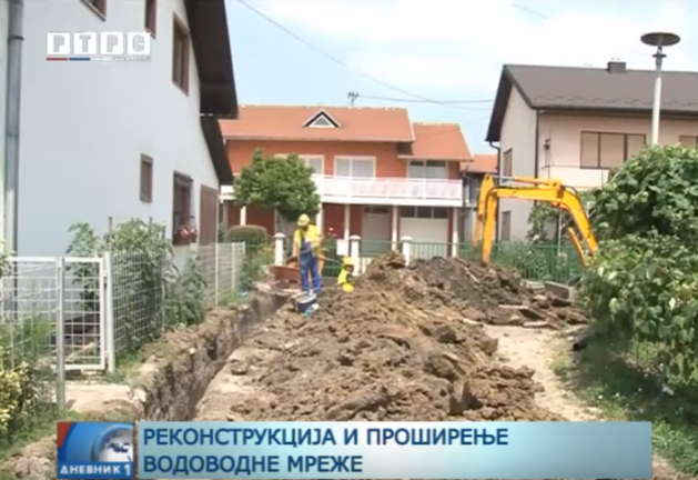 U Prijedoru rekonstrukcija vodovodne mreže (VIDEO)