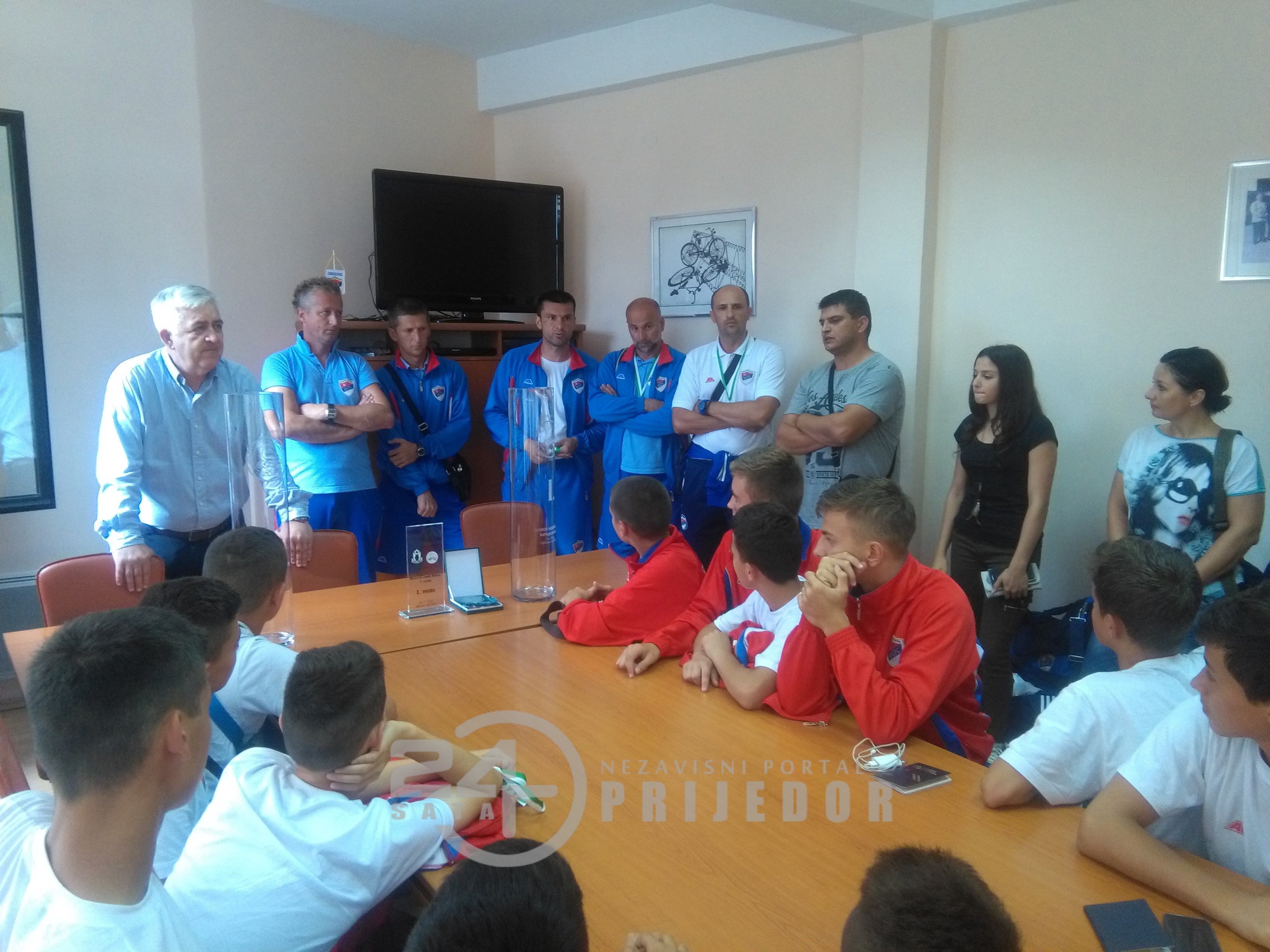 Prijem za zlatne reprezentativce u Banjaluci nakon turnira u Jablonecu - Čestitke od Saveza