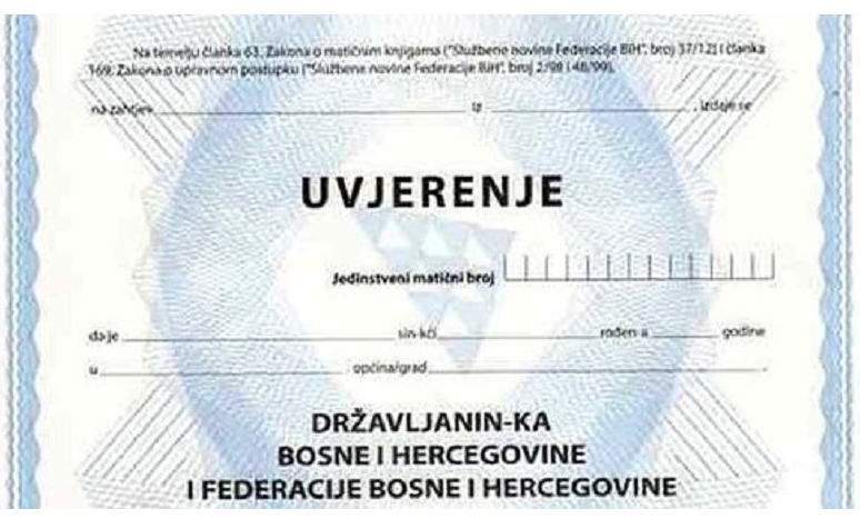 Godišnje se državljanstva BiH odrekne 3.500 osoba