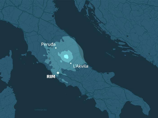 Zemljotres u Italiji pomjerio tlo za 70 centimetara