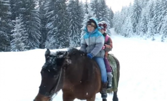 Istim putem kuda i vukovi: Svaki dan 16 kilometara na konju do škole (VIDEO)