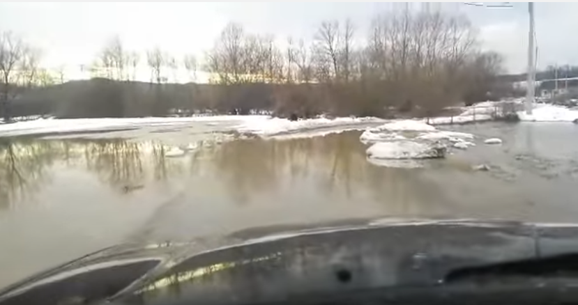 Poplavljene kuće kod Dubice (VIDEO)