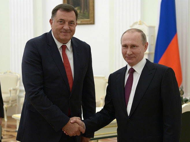 Dodik sa Putinom - saradnja Srpske i Rusije u obostranom interesu