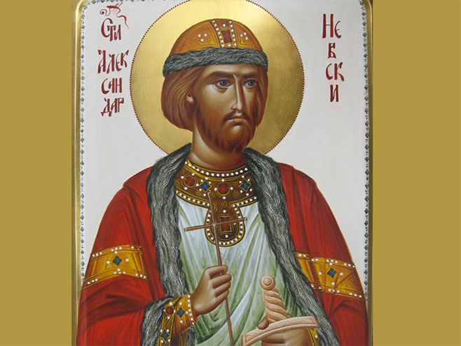 Ikona Svetog Aleksandra Nevskog danas u Oštroj Luci