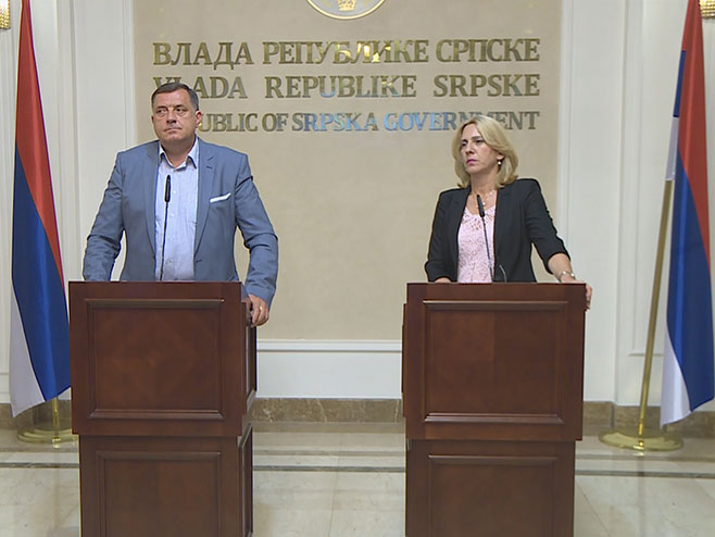 Dodik - Cvijanović: Čuvati tekovine odbrambeno-otadžbinskog rata
