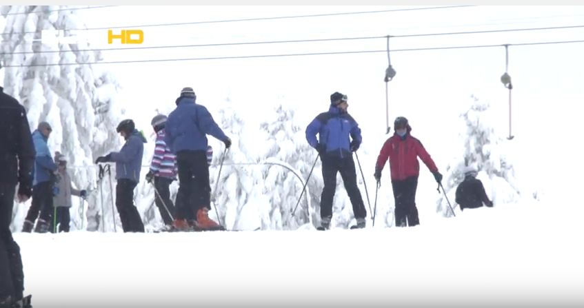 Skijanje na Kozari (VIDEO)