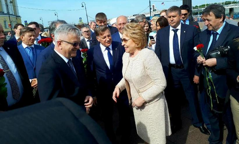 Čubrilović prisustvovao proslavi Dana grada Sankt Peterburga
