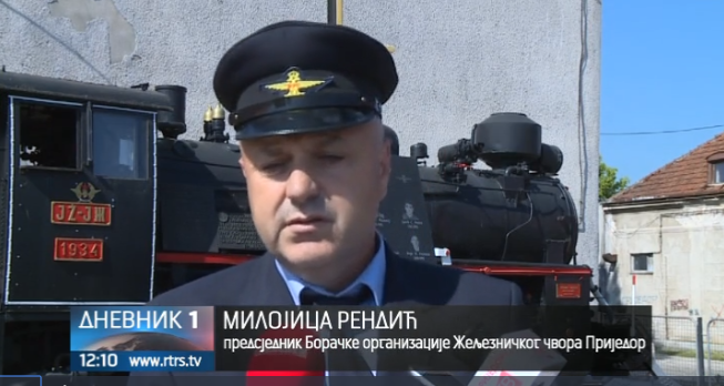 Prijedor: Parastos poginulim željezničarima (VIDEO)