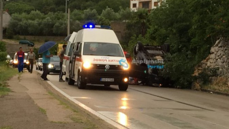 Vozačica Hyndaija teško povrijeđena u nesreći kod Čapljine