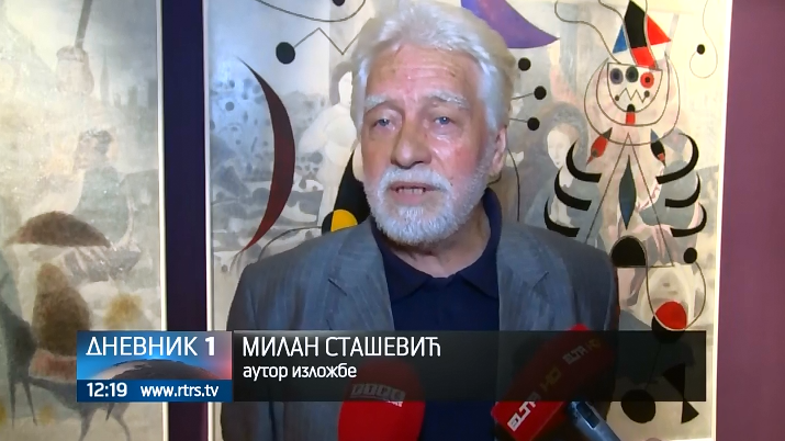 Prijedor- U Galeriji izložba Milana Staševića (VIDEO)