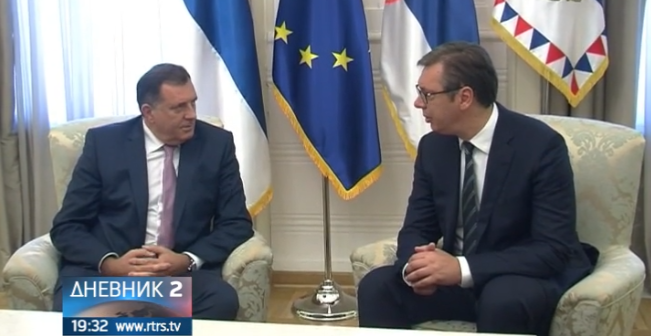 SASTANAK VUČIĆA I DODIKA: Srbija neće dozvoliti nove "oluje" (FOTO i VIDEO))