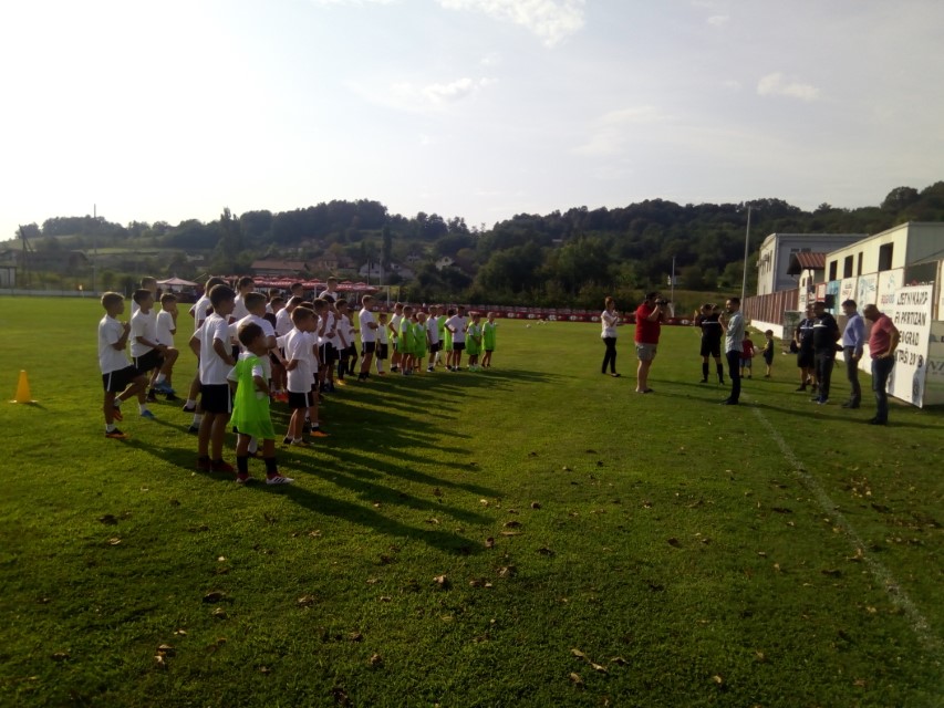 U Glamočanima kod Banjaluke otvoren drugi kamp Fudbalskog kluba Partizan - Partizan je uspeo u Srpskoj