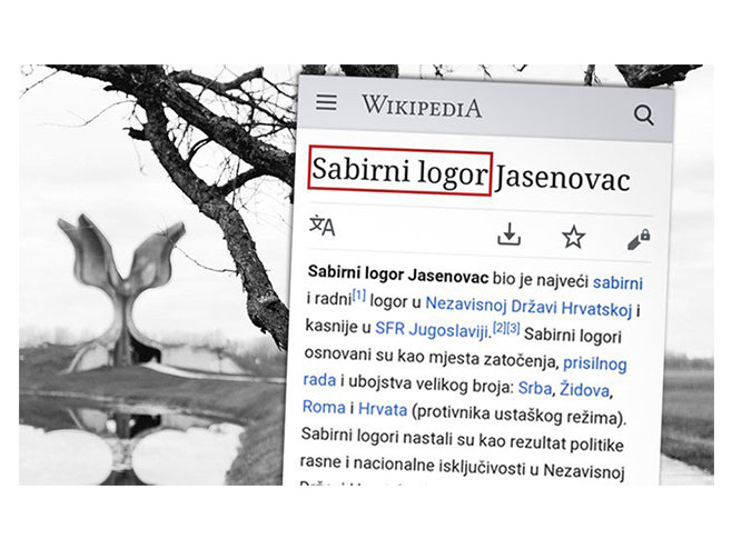 Hrvatska Vikipedija dotakla dno novim člankom o Јasenovcu
