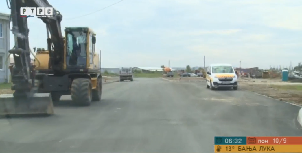 Privodi se kraju završetak infrastrukturnih radova u Industrijskoj zoni „Celpak“ u Prijedoru (VIDEO)