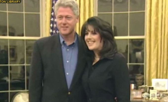 Objavljen snimak Klintona i Levinski iz Bijele kuće VIDEO