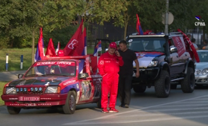 Taksisti podržali Cvijanovićevu i Dodika