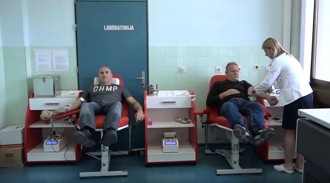 Radnici "Arcelor Mittala" Prijedor darivali krv (VIDEO)