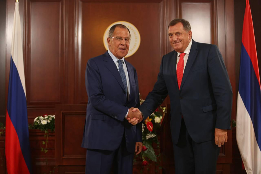 Lavrov: Rusija, srpsko rukovodstvo i Dodik najdosljedniji zaštitnici Dejtona