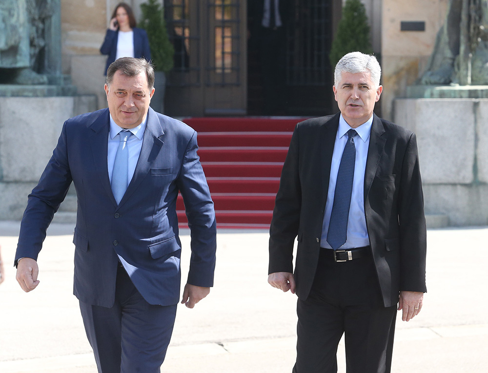 Dodik i Čović u Istočnom Sarajevu, tema koalicija na državnom nivou