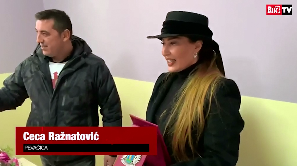 NA IVICI SUZA Ceca primila zahvalnicu u Kosovskoj Mitrovici: Našem narodu nikad nije bilo teže (VIDEO)
