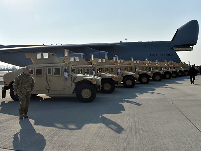 Iz SAD stigla vojna oklopna vozila za "vojsku Kosova"