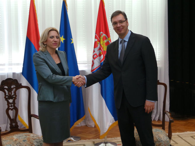 Predsjednica Srpske održala obećanje: Prvi zvanični sastanak sa Vučićem