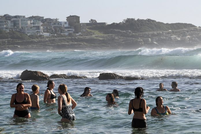 Hot weather in Sydney