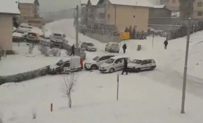 Još jedan lančani sudar VIDEO