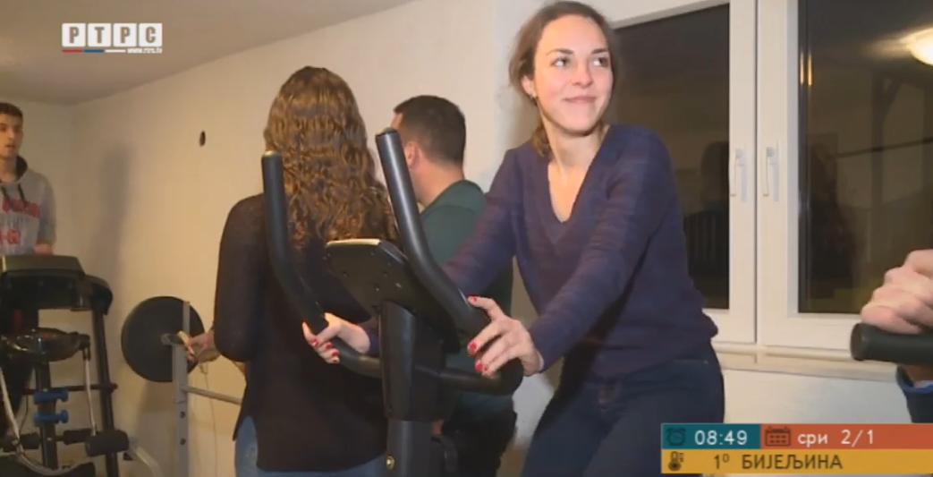 Otvorena teretana u Donjoj Ljubiji (VIDEO)