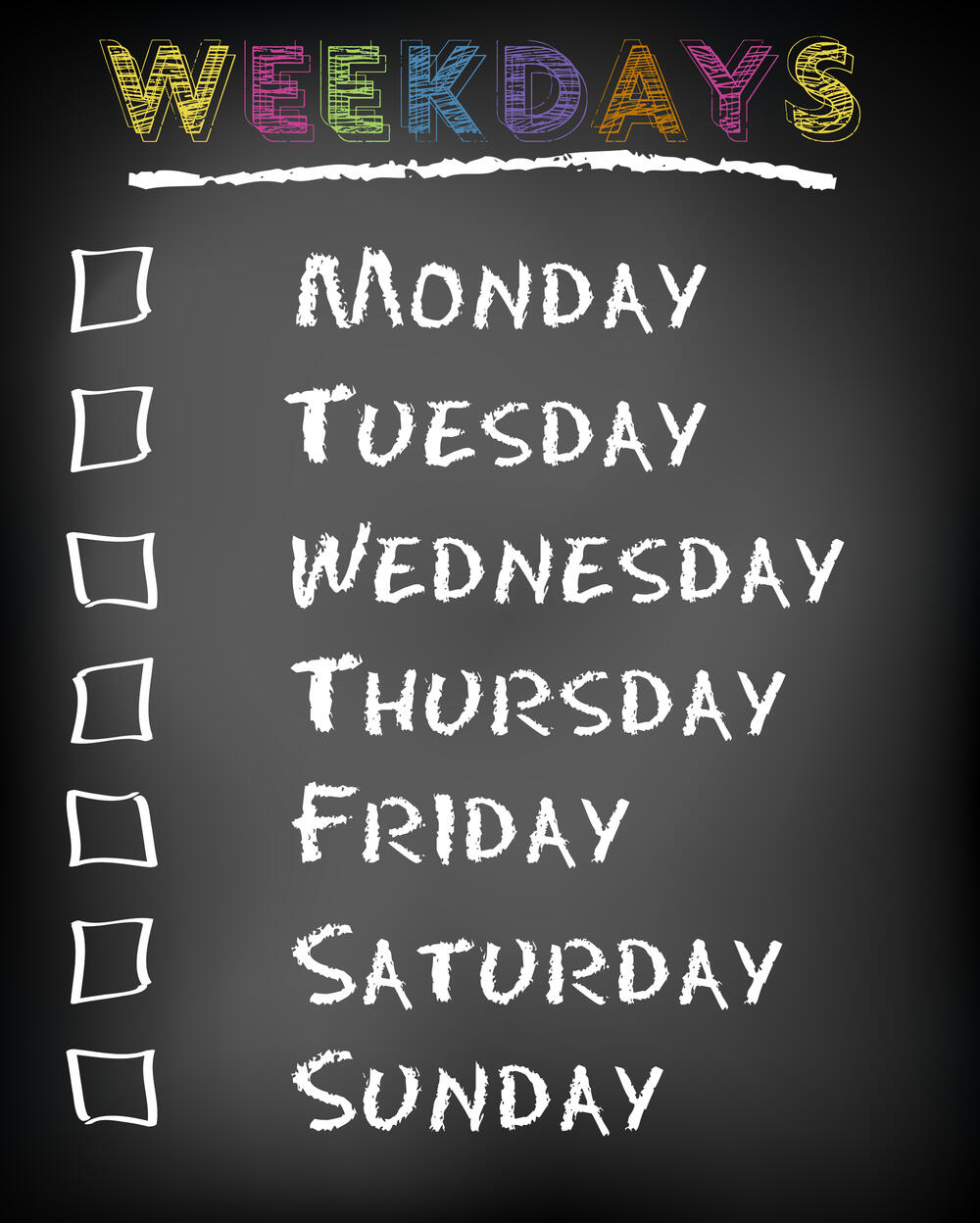 Ponedeljak, utorak, sreda... Koji je vaš dan u nedelji?