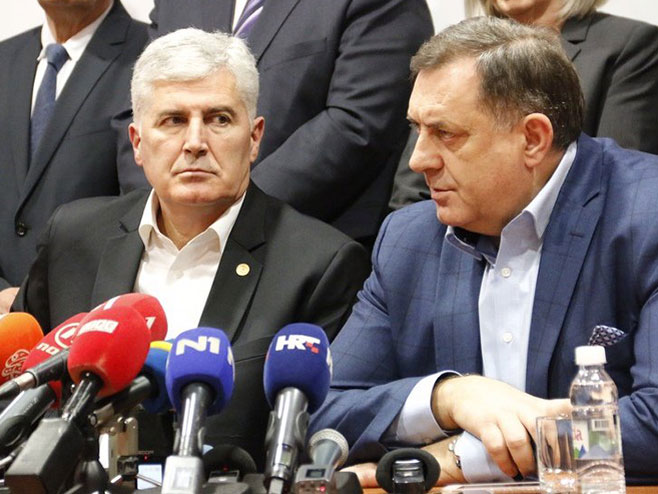 Dodik i Čović pozvali bošnjačke predstavnike da se formira vlast (FOTO/VIDEO)