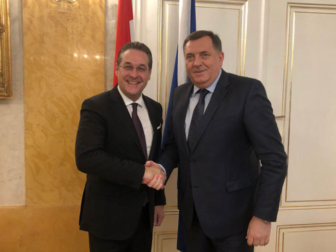 Dodik-Štrahe: Јačati odnose Austrije i Srpske (VIDEO)