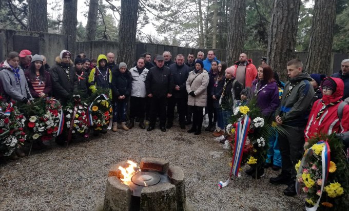 Položeni vijenci na Mrakovici