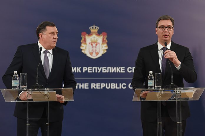 MILORAD DODIK I ALEKSANDAR VUCIC