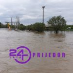 Zbog obilnih padavina vodostaj Sane u Prijedoru znatno je porastao  (VIDEO)