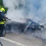 U požaru potpuno izgorio automobil (FOTO)