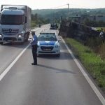 Prevrnuo se kamion na putu Banjaluka - Prijedor