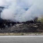 VATRA PROGUTALA KAMION Vatrogasci stigli tek kada je šteta bila prevelika