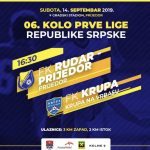 Marić Dražen sudi utakmicu Rudar Prijedor-Krupa