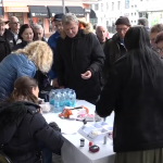 Na Malom gradskom trgu organizovano besplatno mjerenje šećera u krvi (VIDEO)