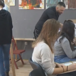Škola crtanja i slikanja akademskog slikara Borisa Eremića (VIDEO)