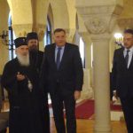 Počeo sastanak Dodika i patrijarha Irineja